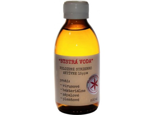 BYSTRÁ VODA - koloidné striebro